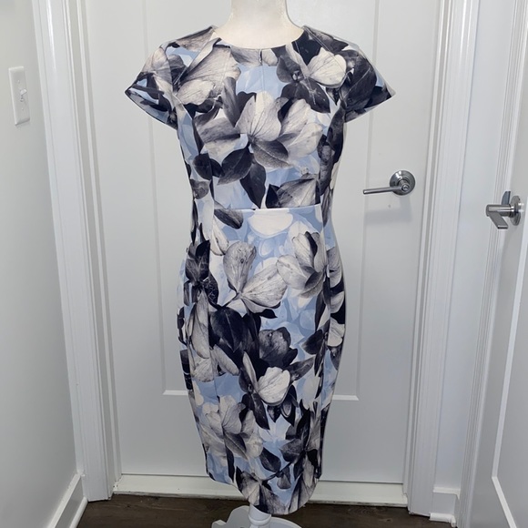Calvin Klein Dresses & Skirts - ⭐️Sale⭐️ NWT! Floral Calvin Klein Sheath Dress